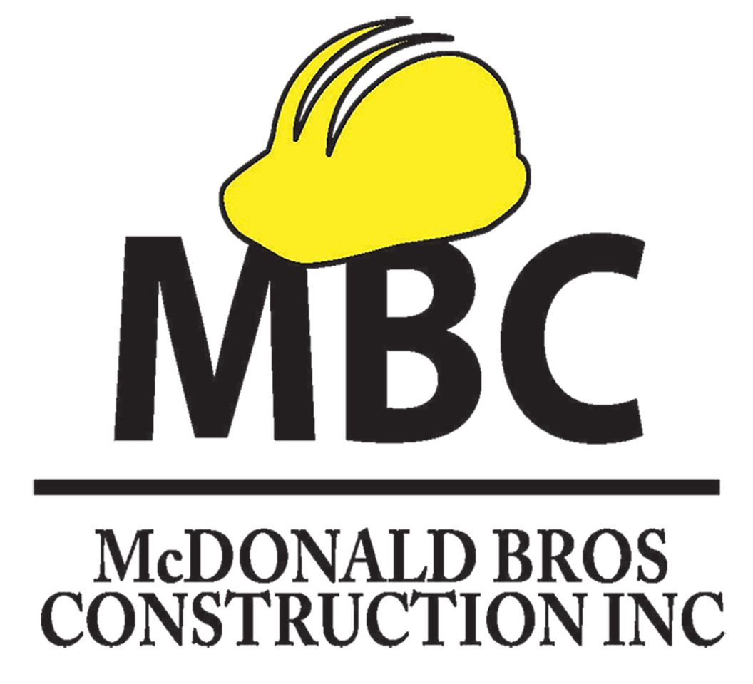 Mcdonald brothers construction logo